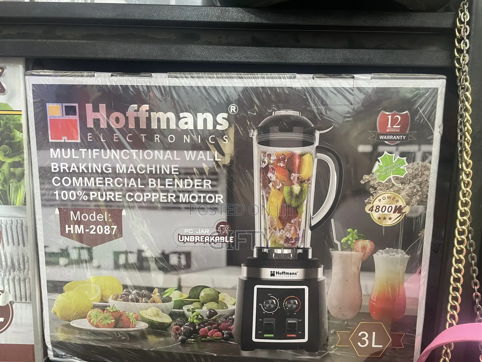 Hoffmans 3l Commercial Blender
