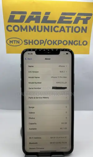 Apple iPhone 11 Pro Max 64 GB Gray