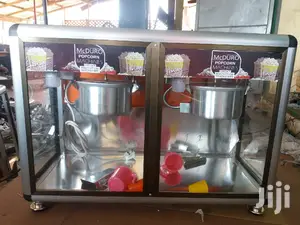 Double Gas and Electric Popcorn Machines