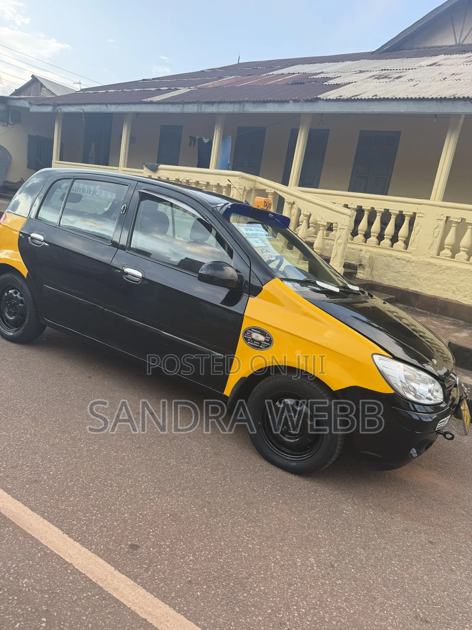 Hyundai Getz 2006 Yellow