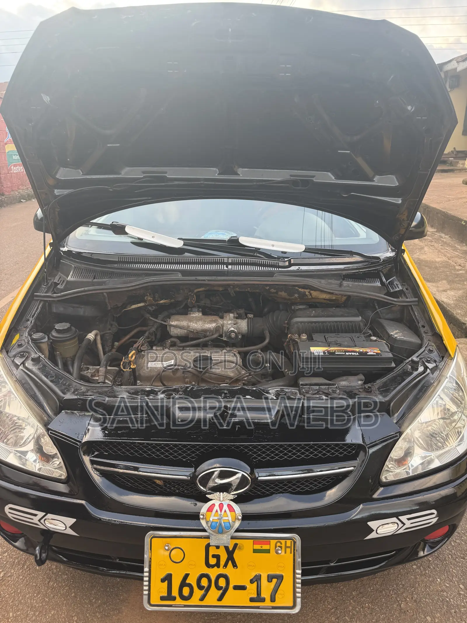 Hyundai Getz 2006 Yellow