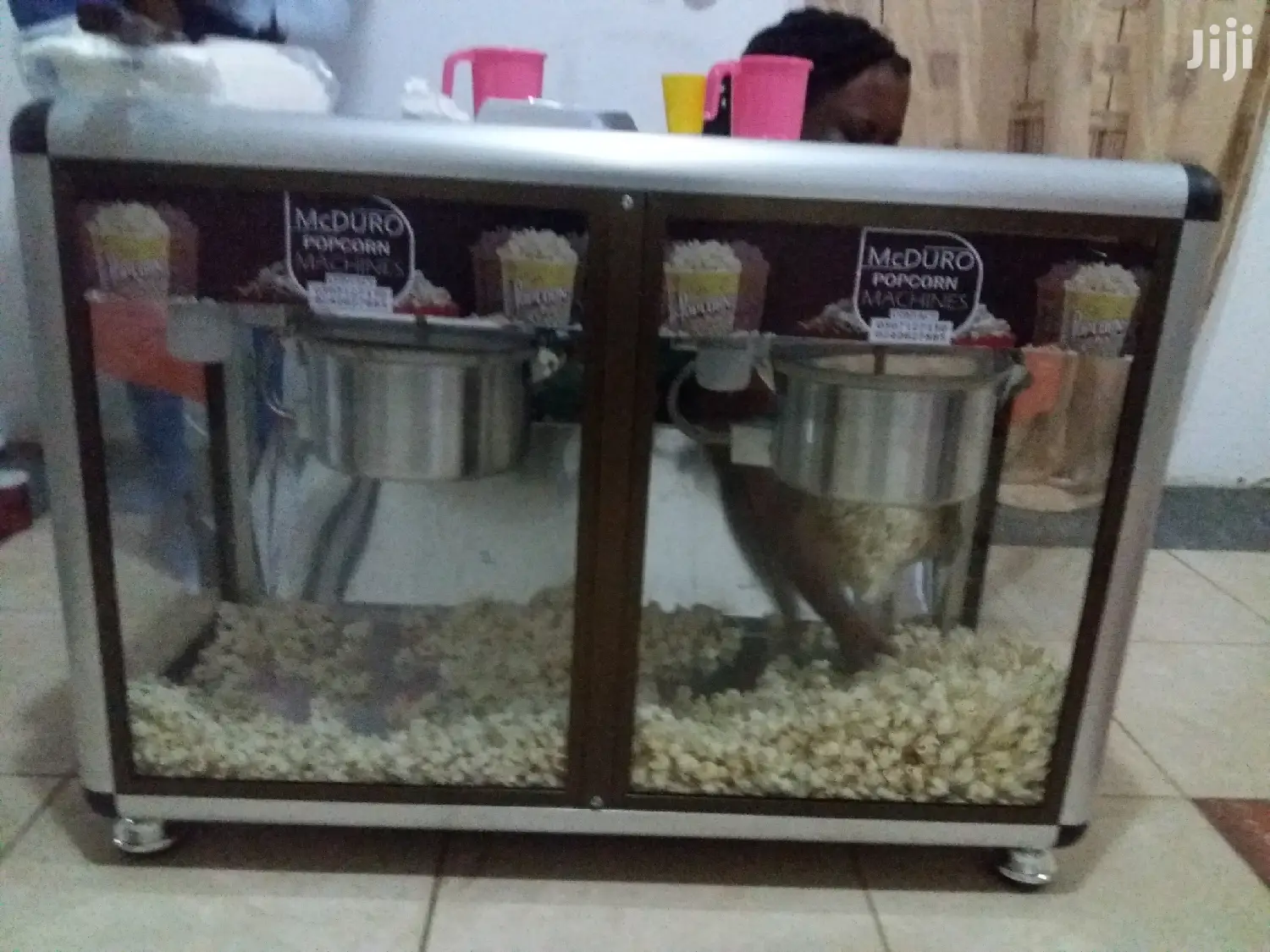 Double Gas and Electric Popcorn Machines