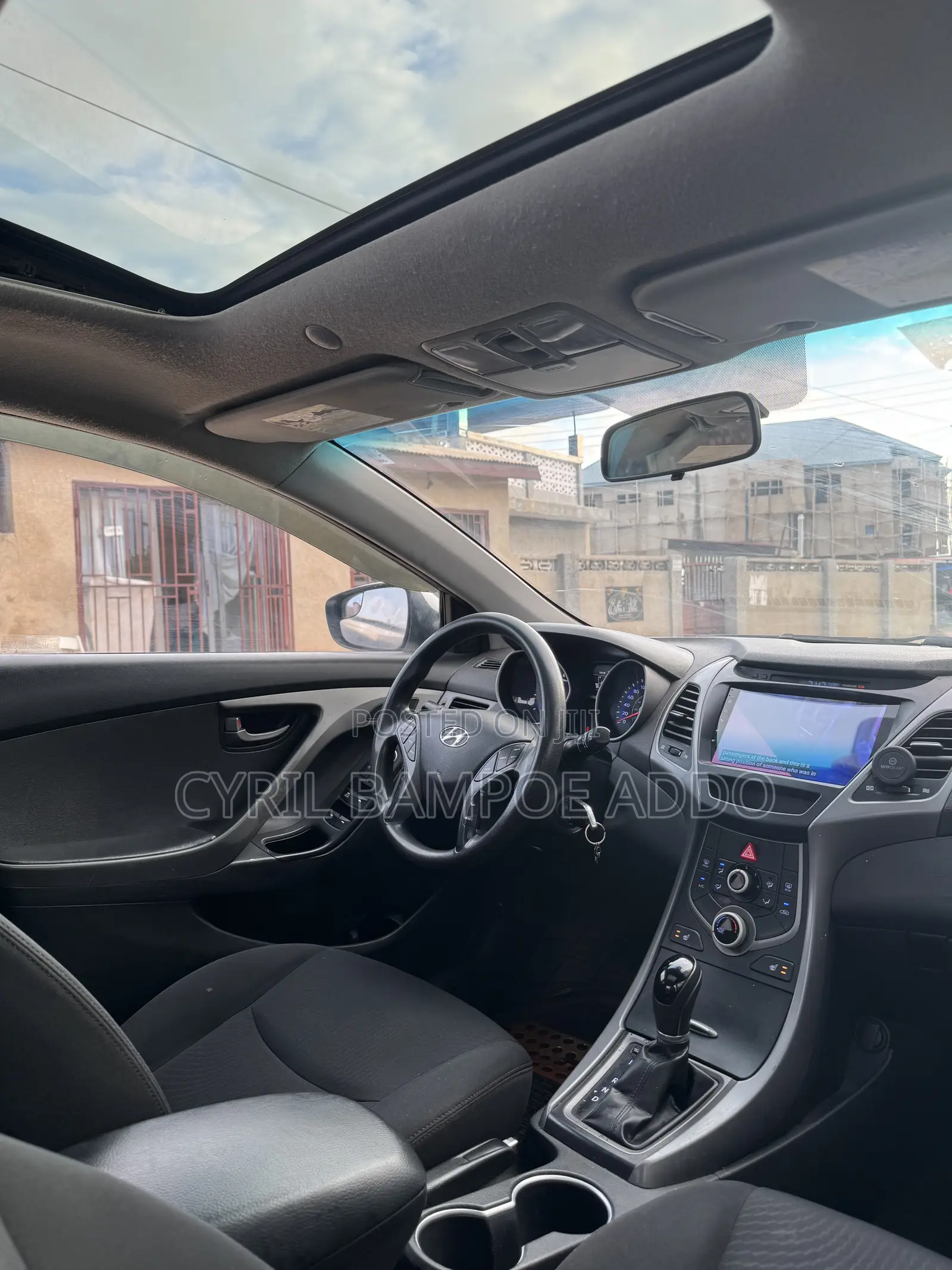 Hyundai Elantra Limited 4dr Sedan (1.8L 4cyl 6A) 2015 White
