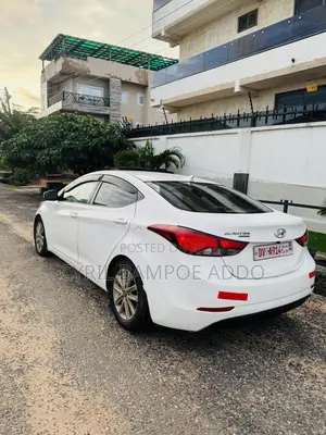 Hyundai Elantra Limited 4dr Sedan (1.8L 4cyl 6A) 2015 White