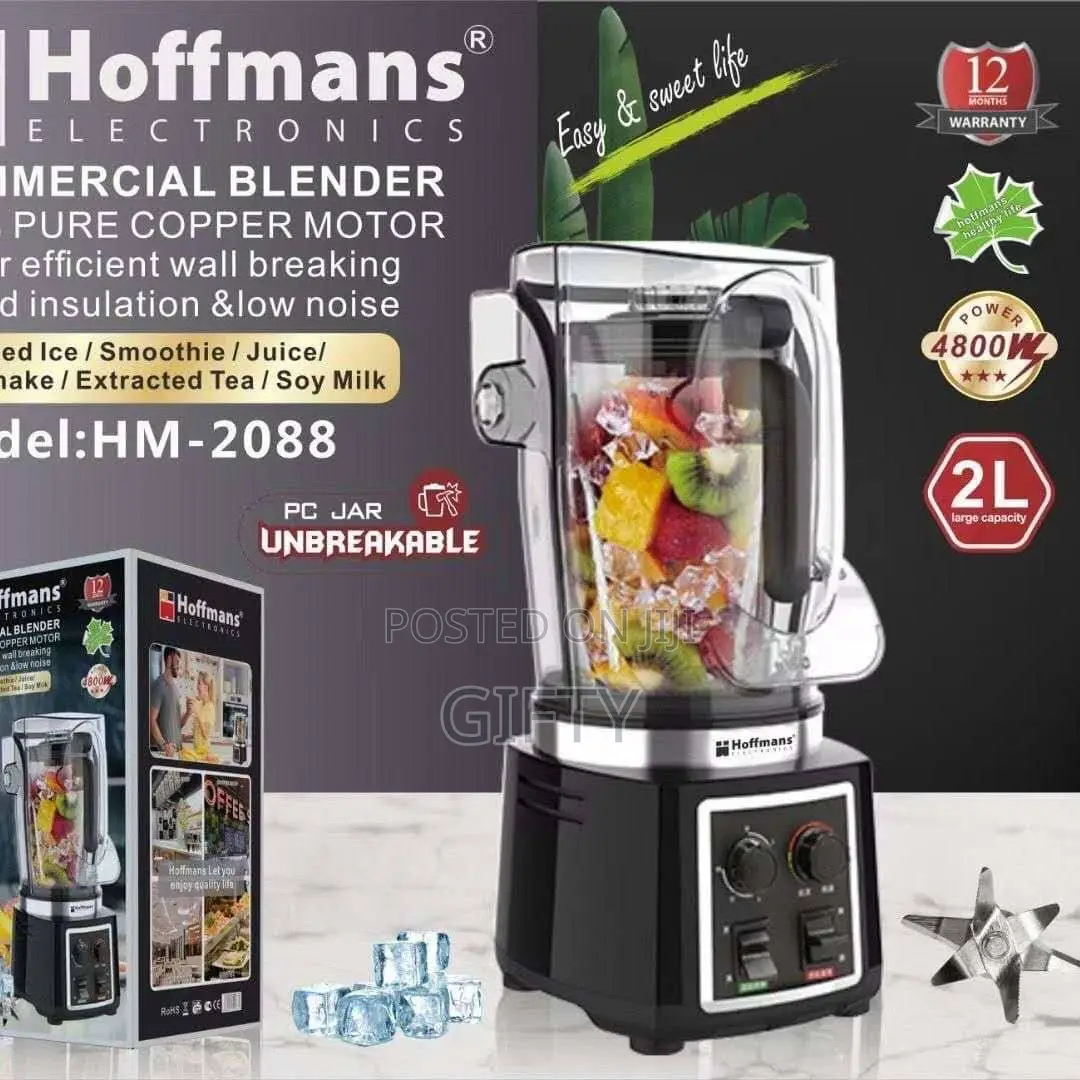 Hoffmans Commercial Blender 2l