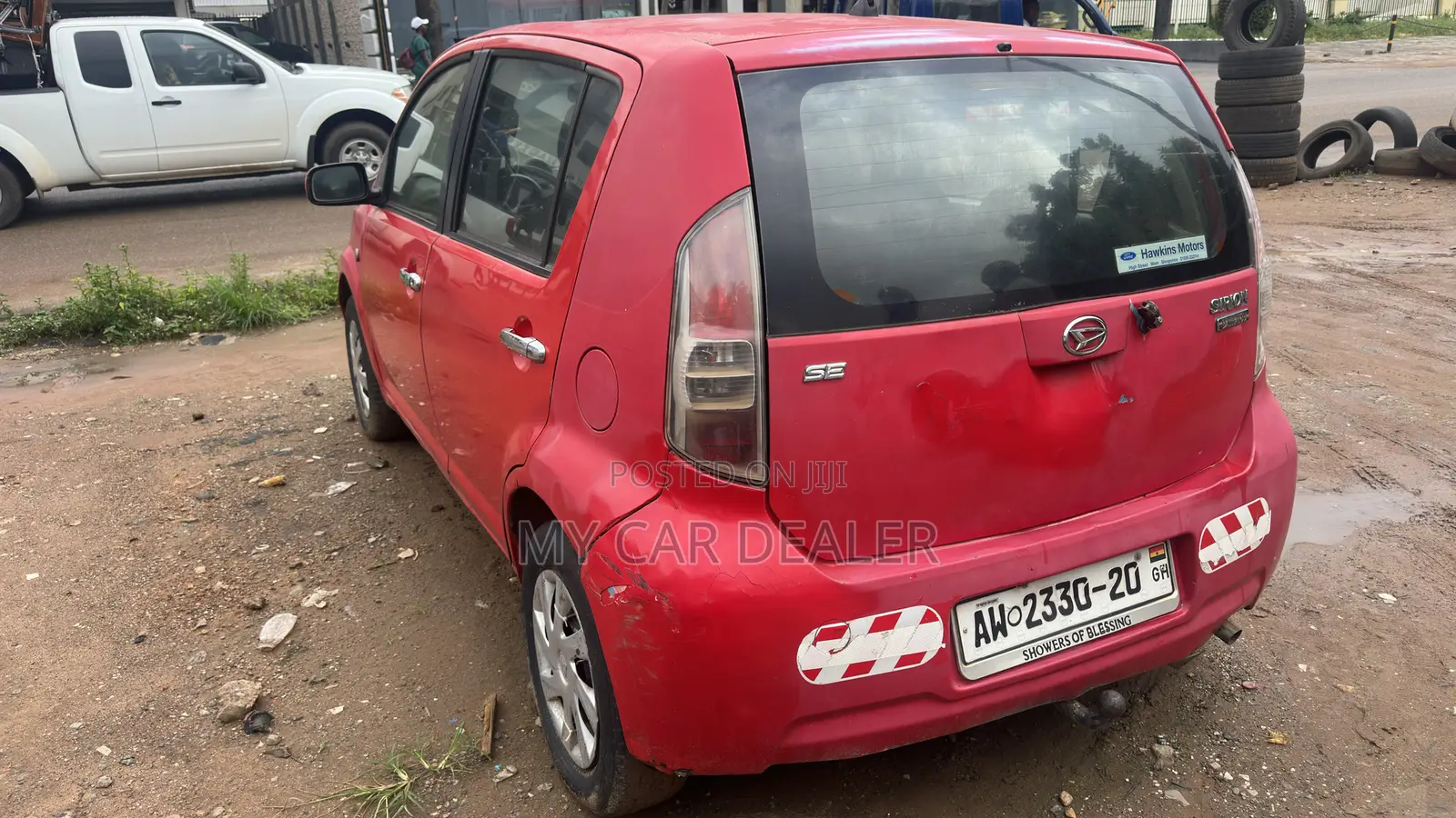 Daihatsu Sirion 2010 Red