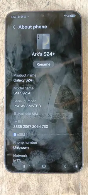 Samsung Galaxy S24 Plus 512 GB Black