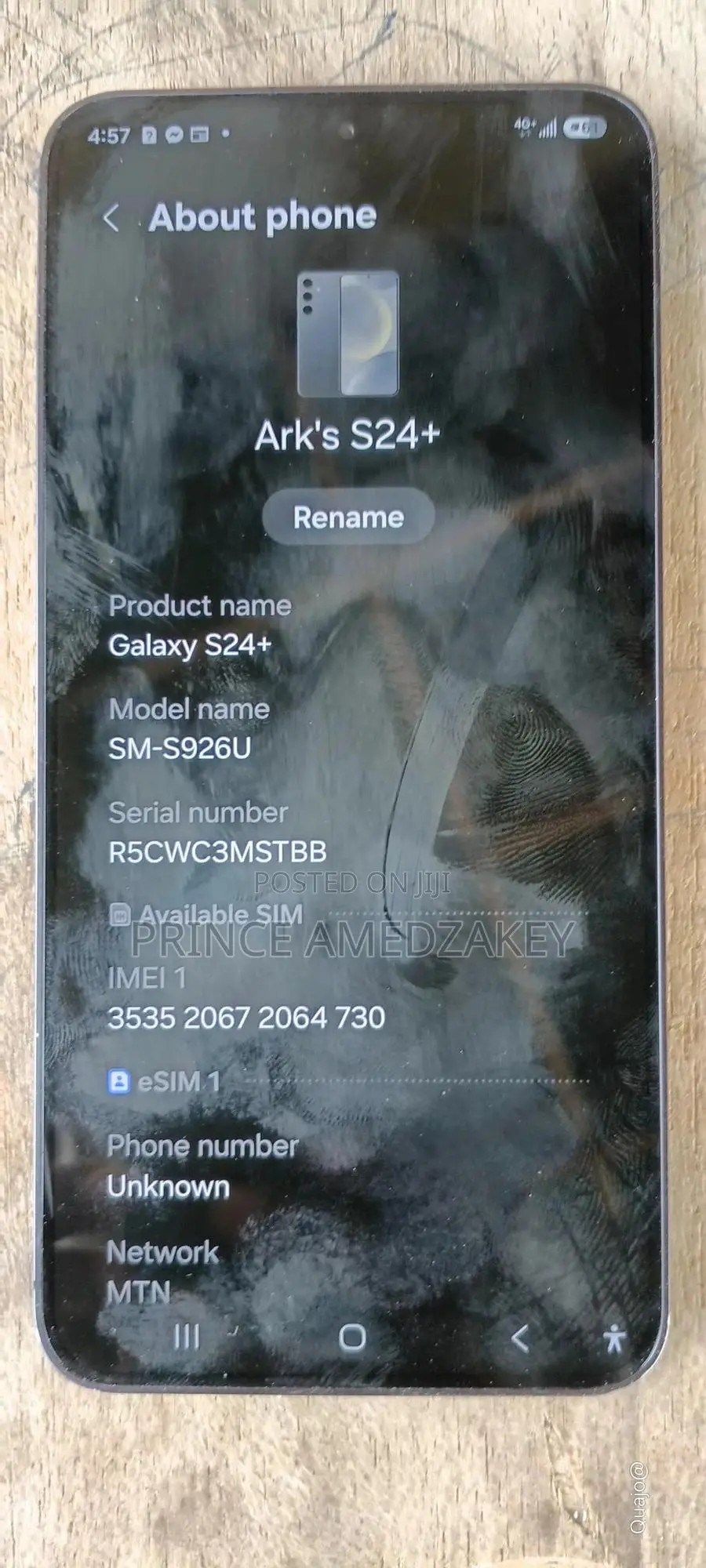Samsung Galaxy S24 Plus 512 GB Black