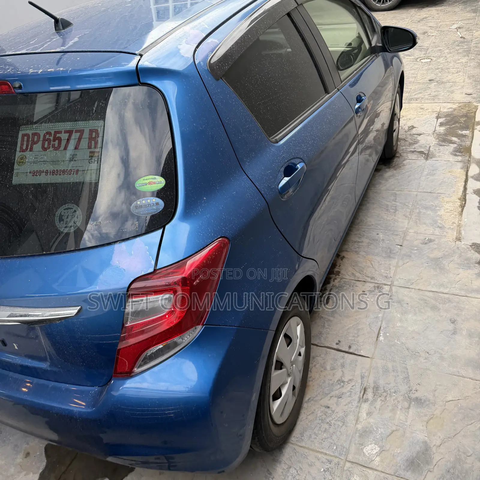 Toyota Vitz 1.5 FWD 5dr 2014 Blue
