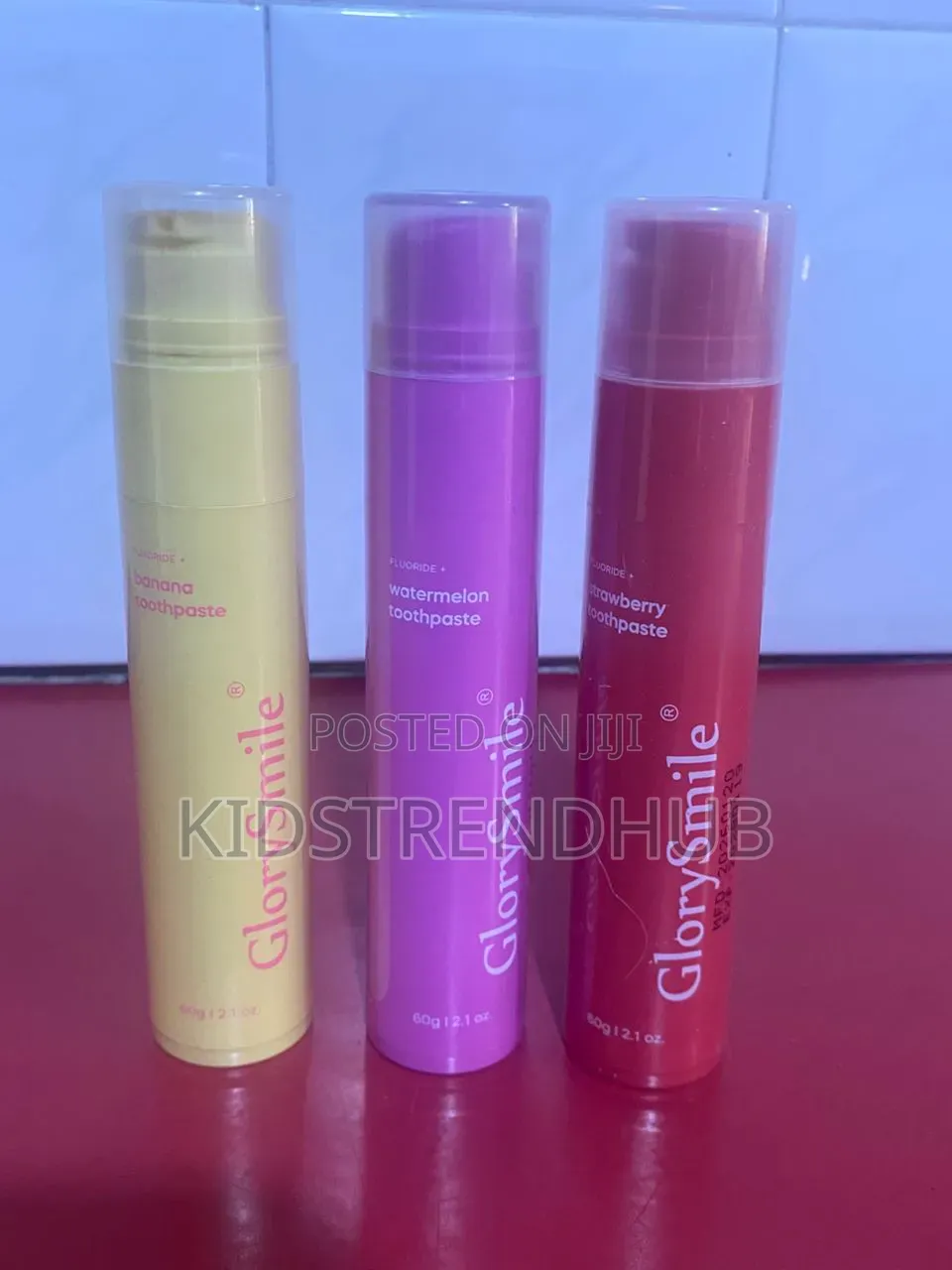 Glorysmile Flavoured Toothpaste;Strawberry,Watermelon and Grapes