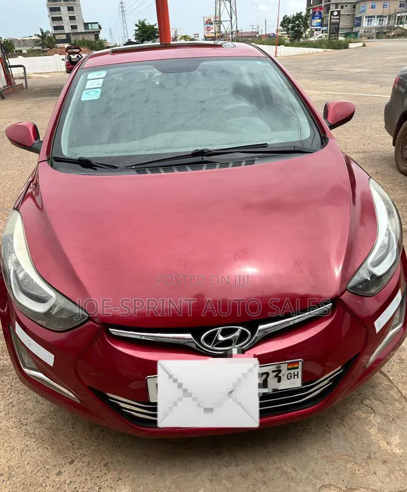 Hyundai Elantra 2016 Red