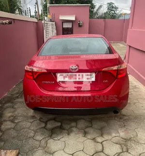 Toyota Corolla 2017 Red