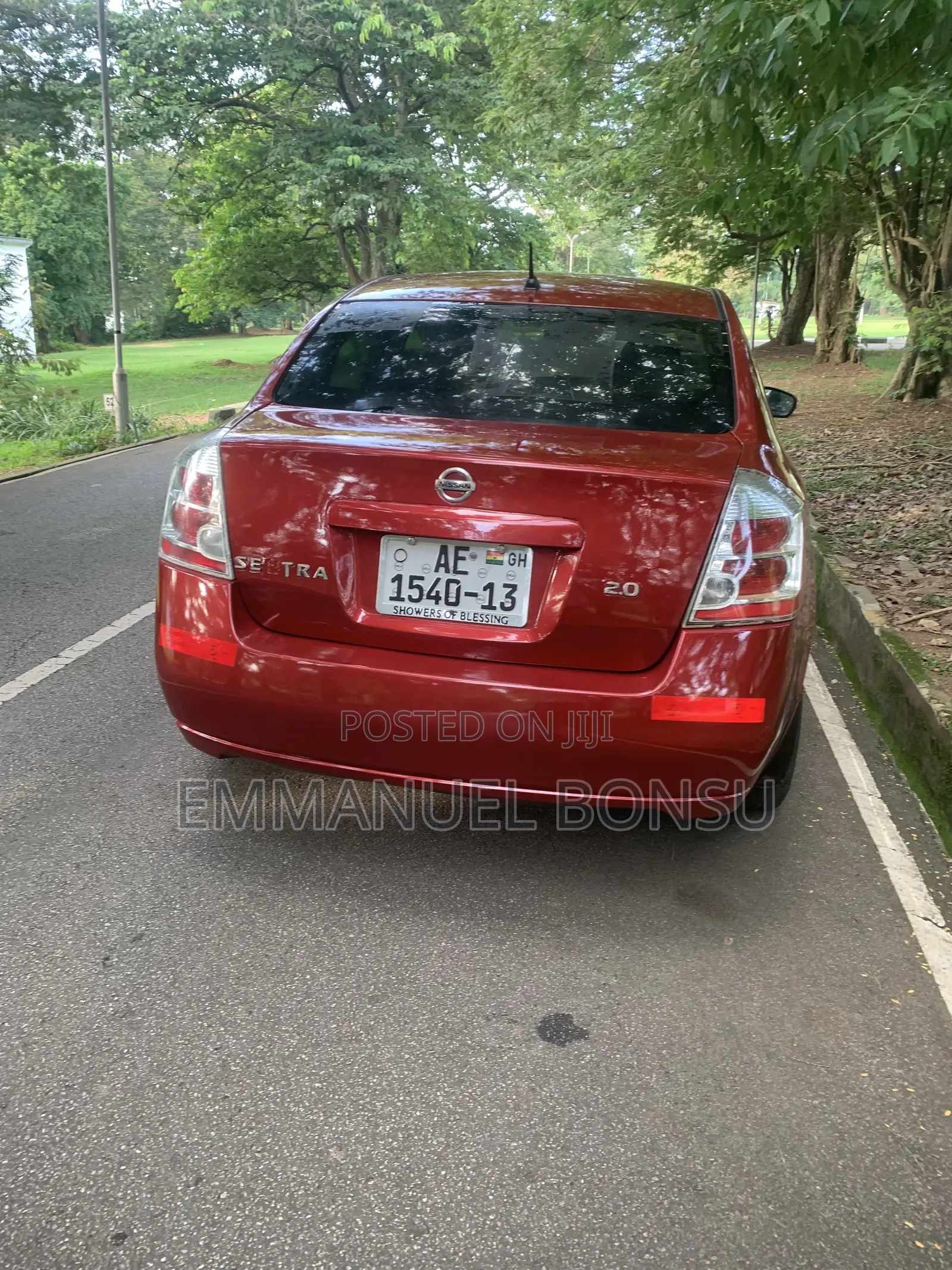 Nissan Sentra 2007 Red