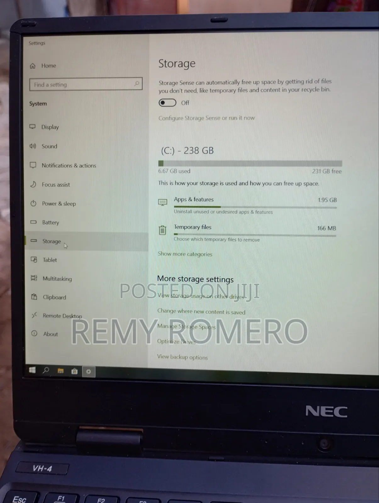 Laptop NEC N22A 8GB Intel Core i5 SSD 256GB