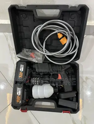 2 Lithium Batteries High Pressure Washer
