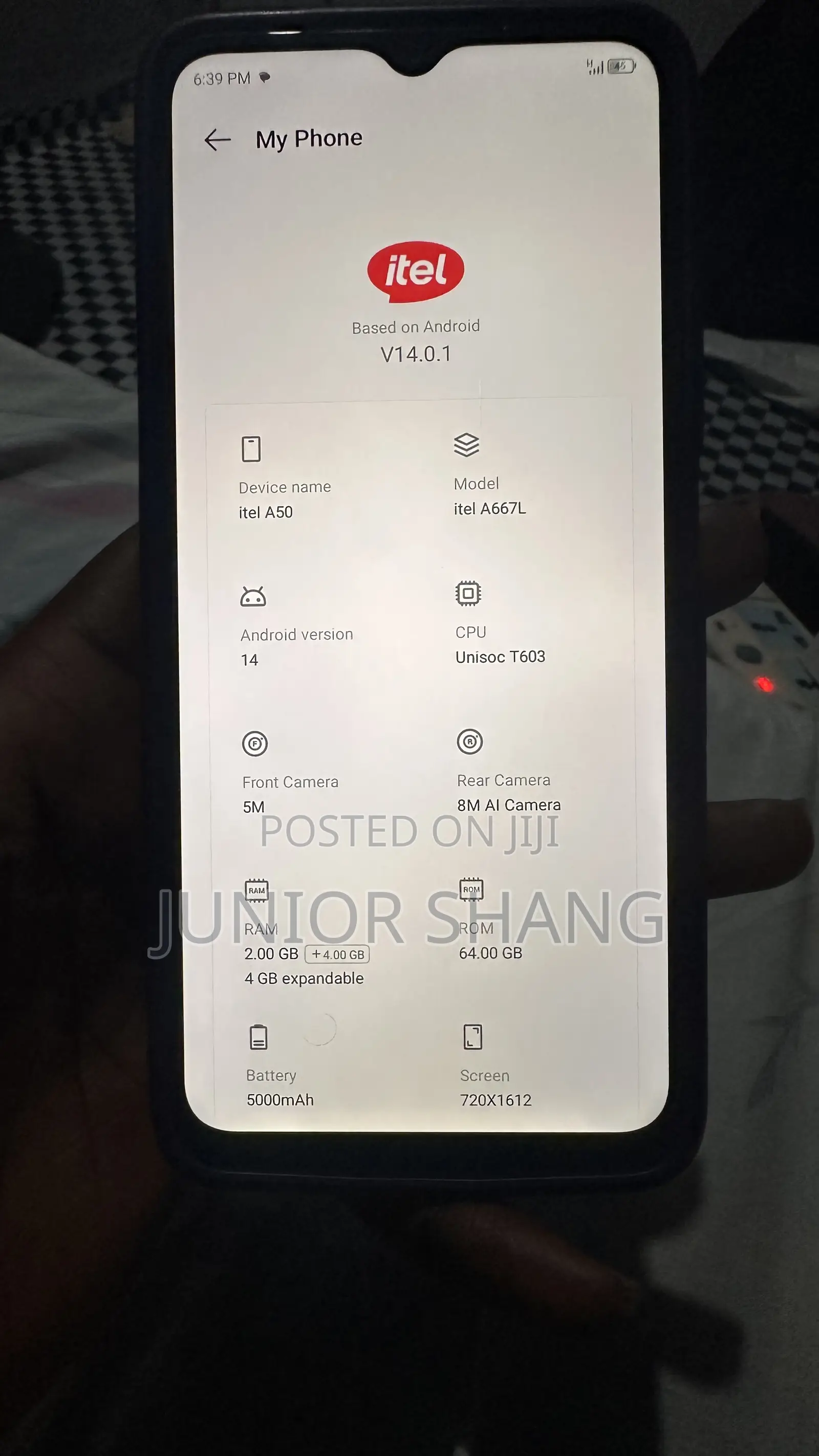 Itel A50 128 GB Blue