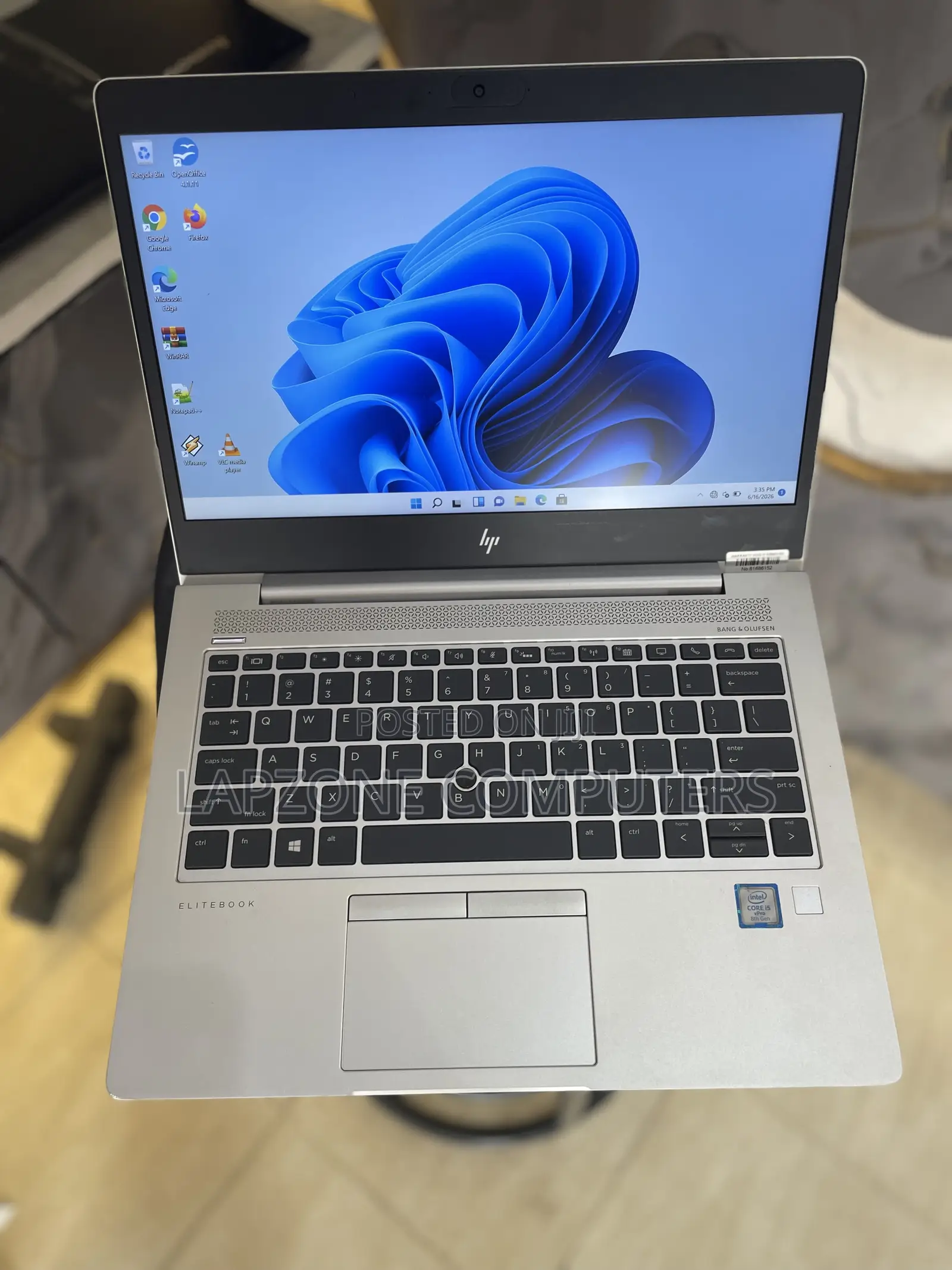 Laptop HP EliteBook 830 G6 8GB Intel Core i5 SSD 256GB