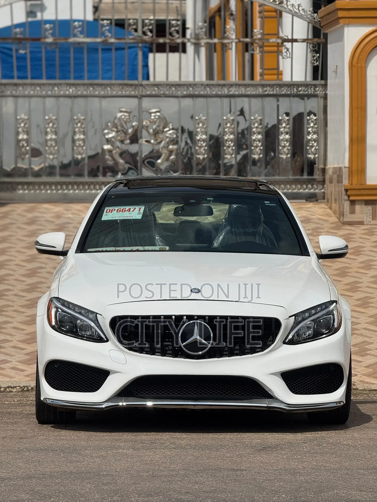 Mercedes-Benz C300 Base C300 AWD 4MATIC Coupe 2018 White