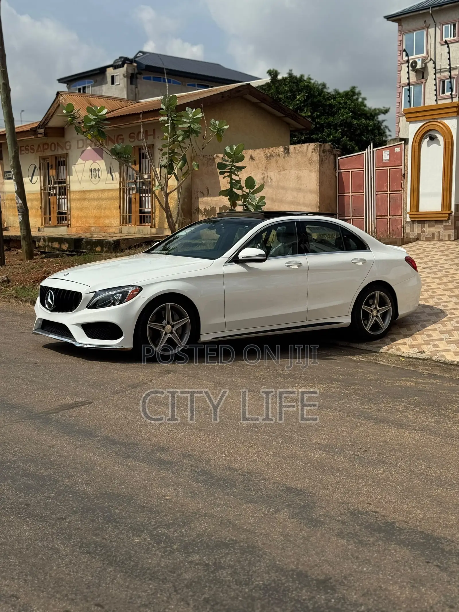 Mercedes-Benz C300 Base C300 AWD 4MATIC Coupe 2018 White