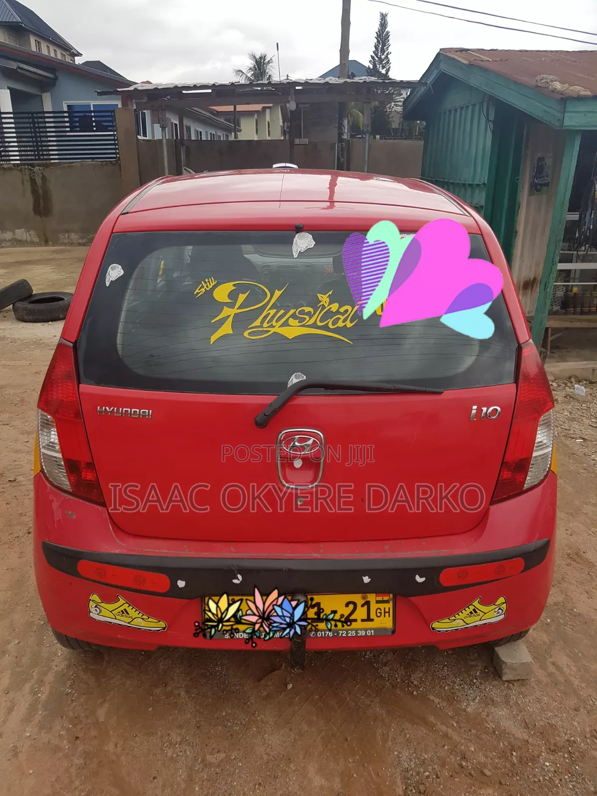 Hyundai I10 2010 Red