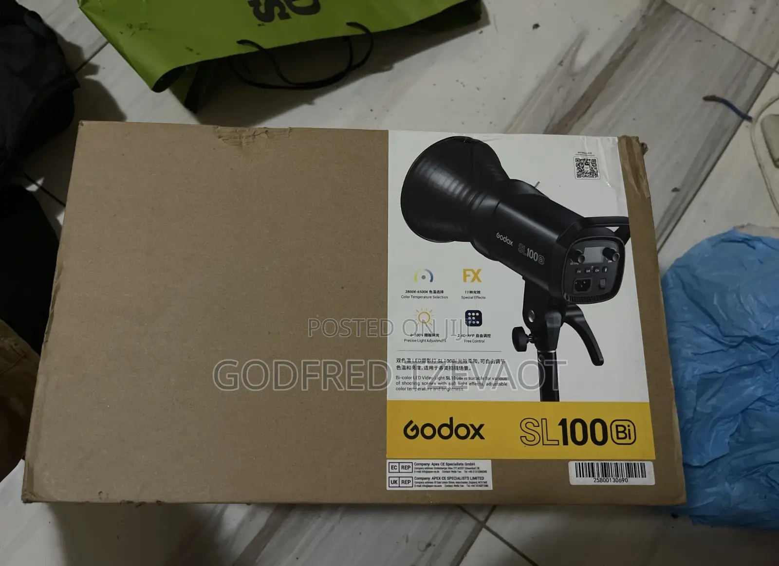 Godox Sl100 Bi Led Video Light