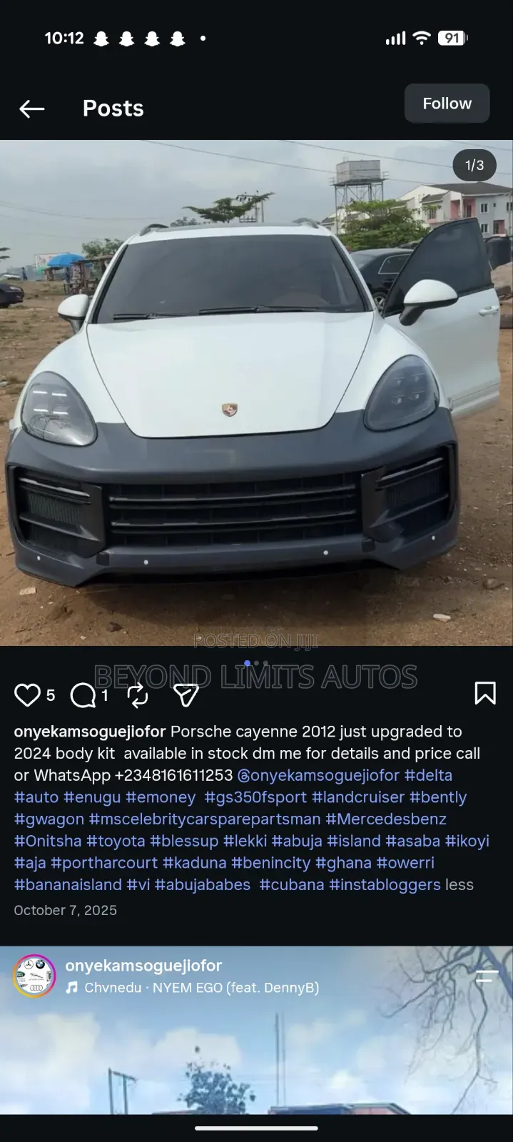 Porsche Cayenne 2012,2013,2014 Upgrade 2024 Conversion Kit Available