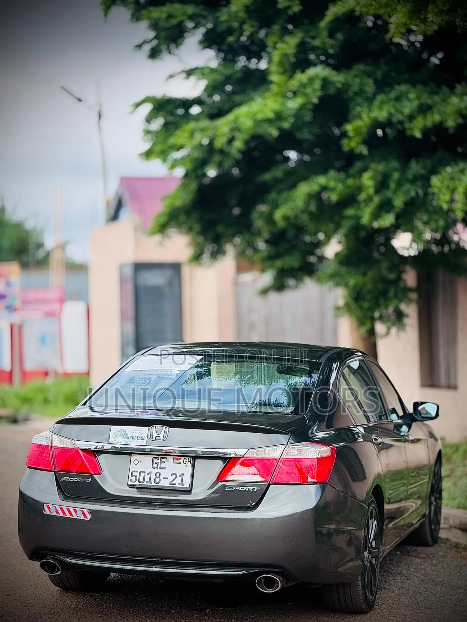 Honda Accord Sport 4dr Sedan FWD (2.4L 4cyl 2A) 2013 Gray