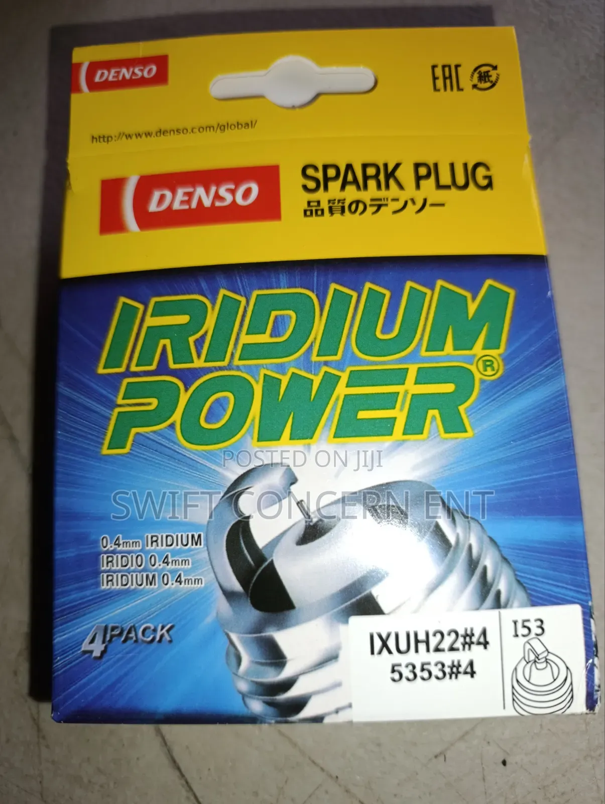 Denso Iridium Power Spark Plug 4-Pack,