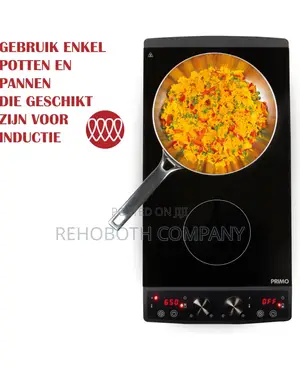 Primo Pr304ikp Freestanding - Electric Hob 2 Pits - 2900w - Black