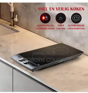 Primo Pr304ikp Freestanding - Electric Hob 2 Pits - 2900w - Black