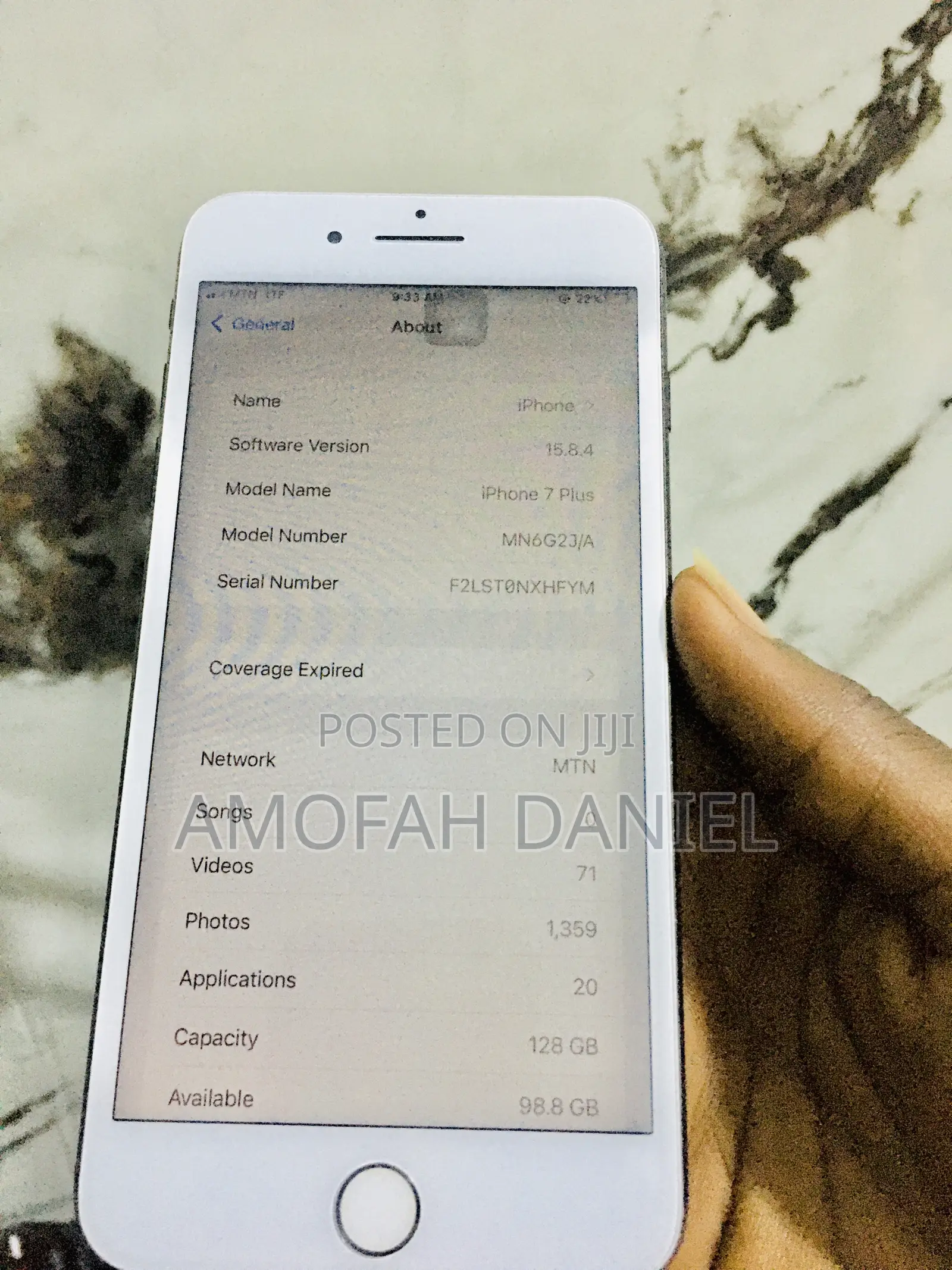 Apple iPhone 7 Plus 128 GB Black
