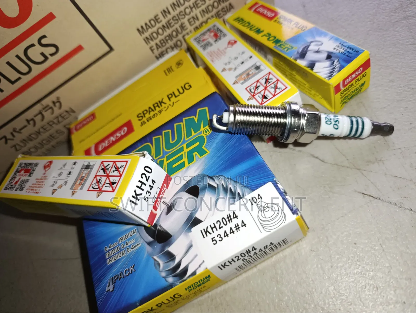 Denso Iridium Power Spark Plug 4-Pack, Ikh20