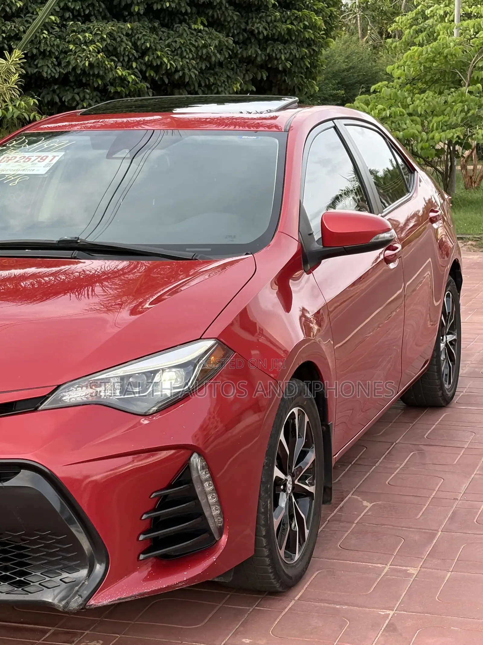 Toyota Corolla XSE (1.8L 4cyl 2A) 2019 Red