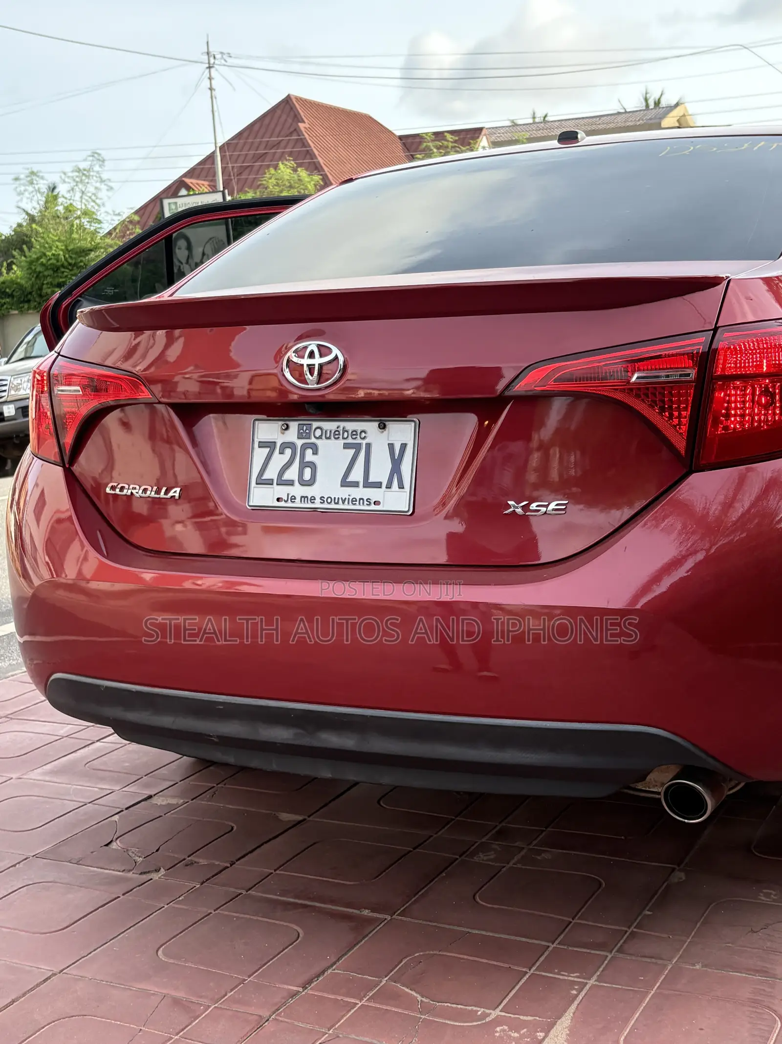 Toyota Corolla XSE (1.8L 4cyl 2A) 2019 Red