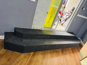 Black Ash Industrial Carpet for Conference Rooms Pulpit Etc