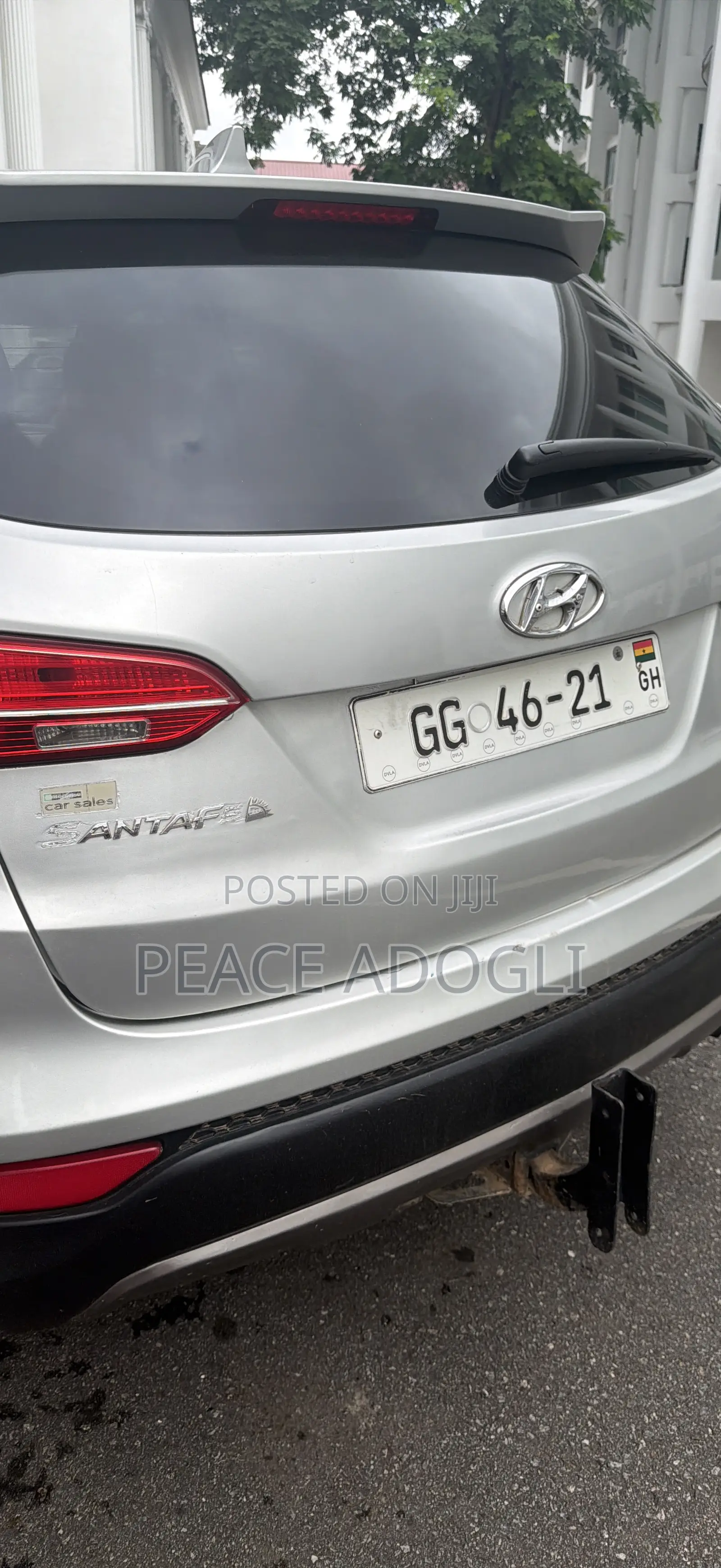 Hyundai Santa Fe 2015 Silver