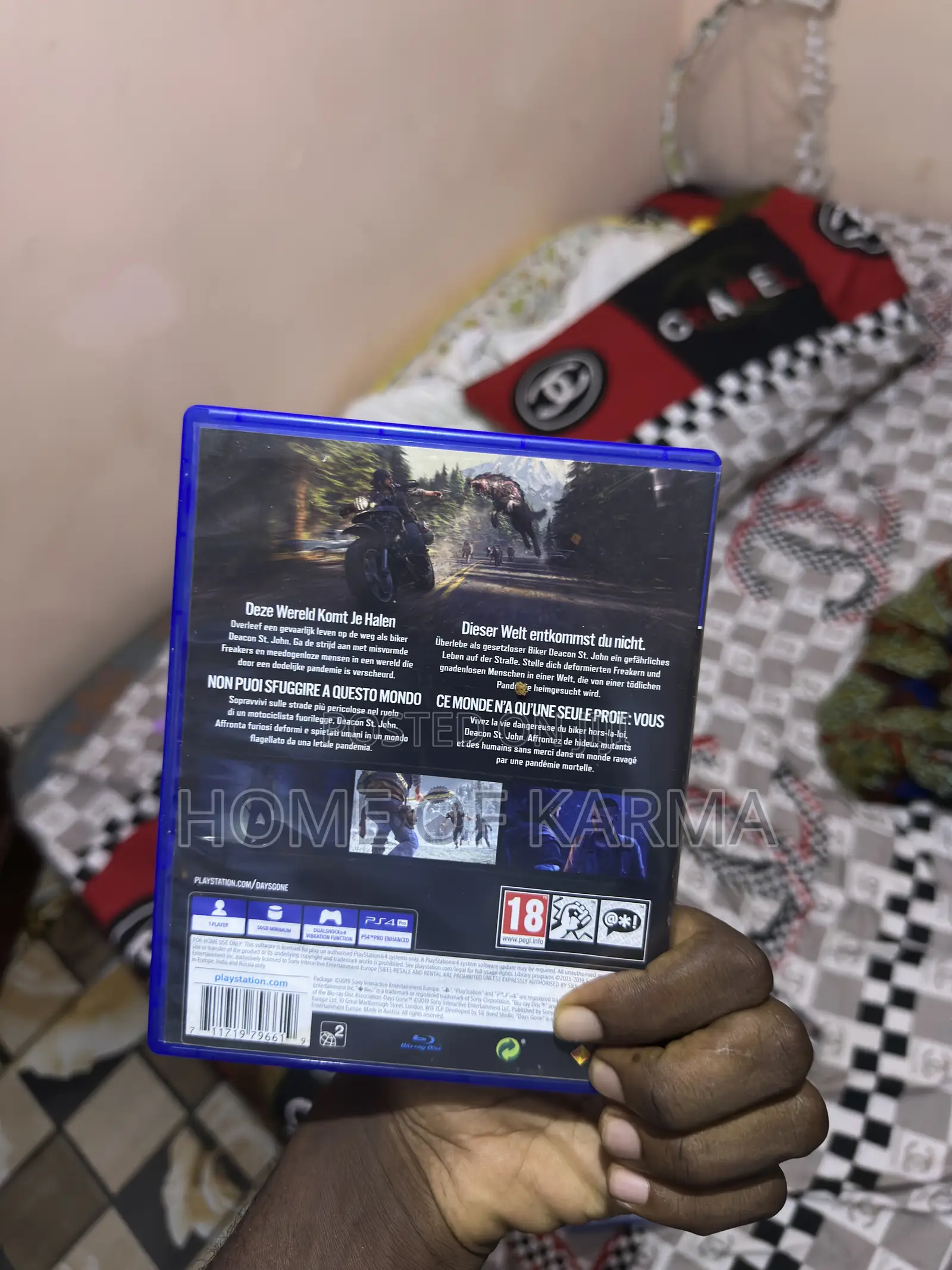 Days Gone Ps4 Cd