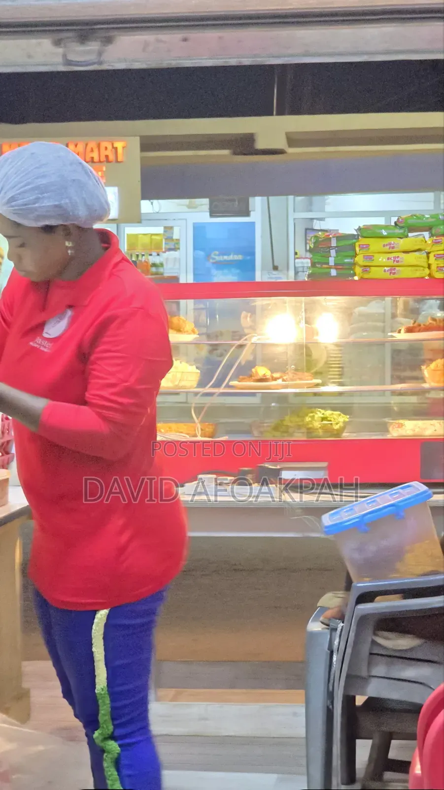 Female Kitchen Assistant With Accommodation