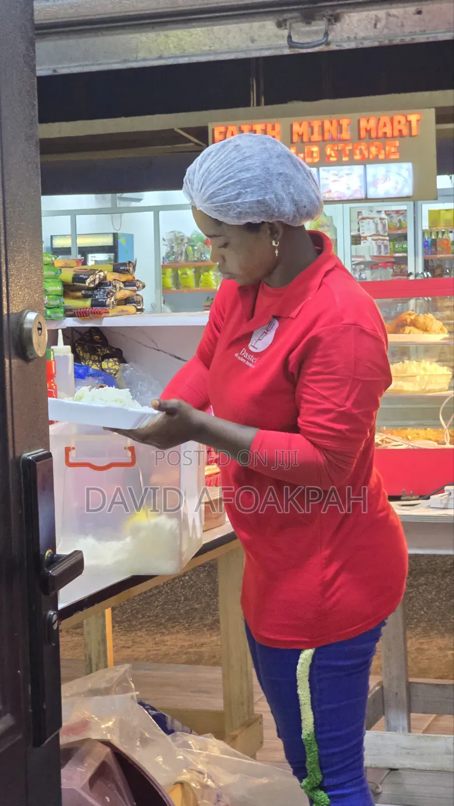 Female Kitchen Assistant With Accommodation