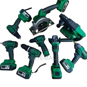 Cordless Combo Kit Multiple 21v Brushless Power Tools,