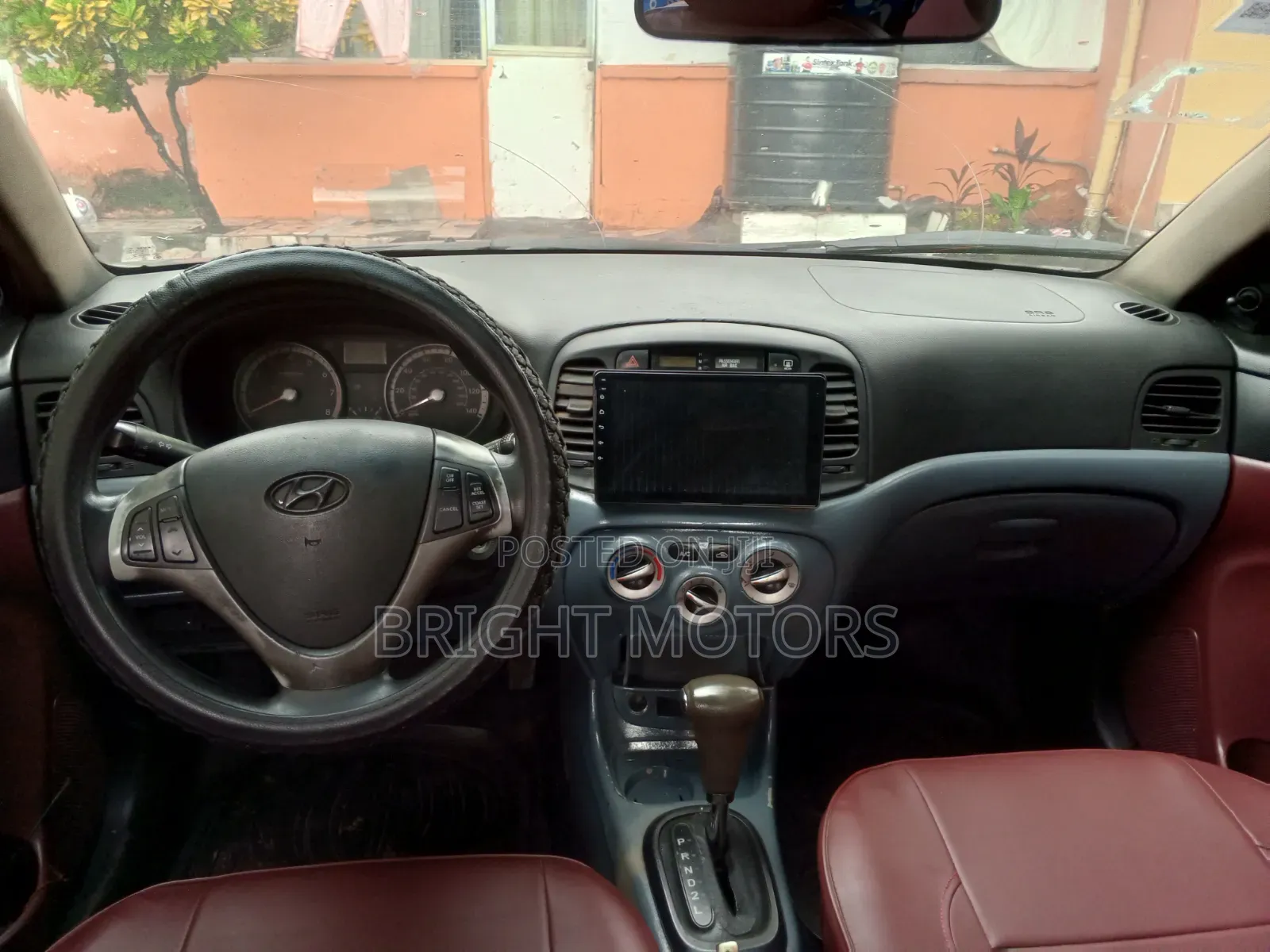 Hyundai Accent 2008 Burgundy