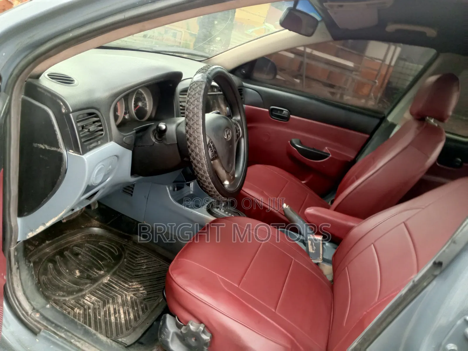 Hyundai Accent 2008 Burgundy