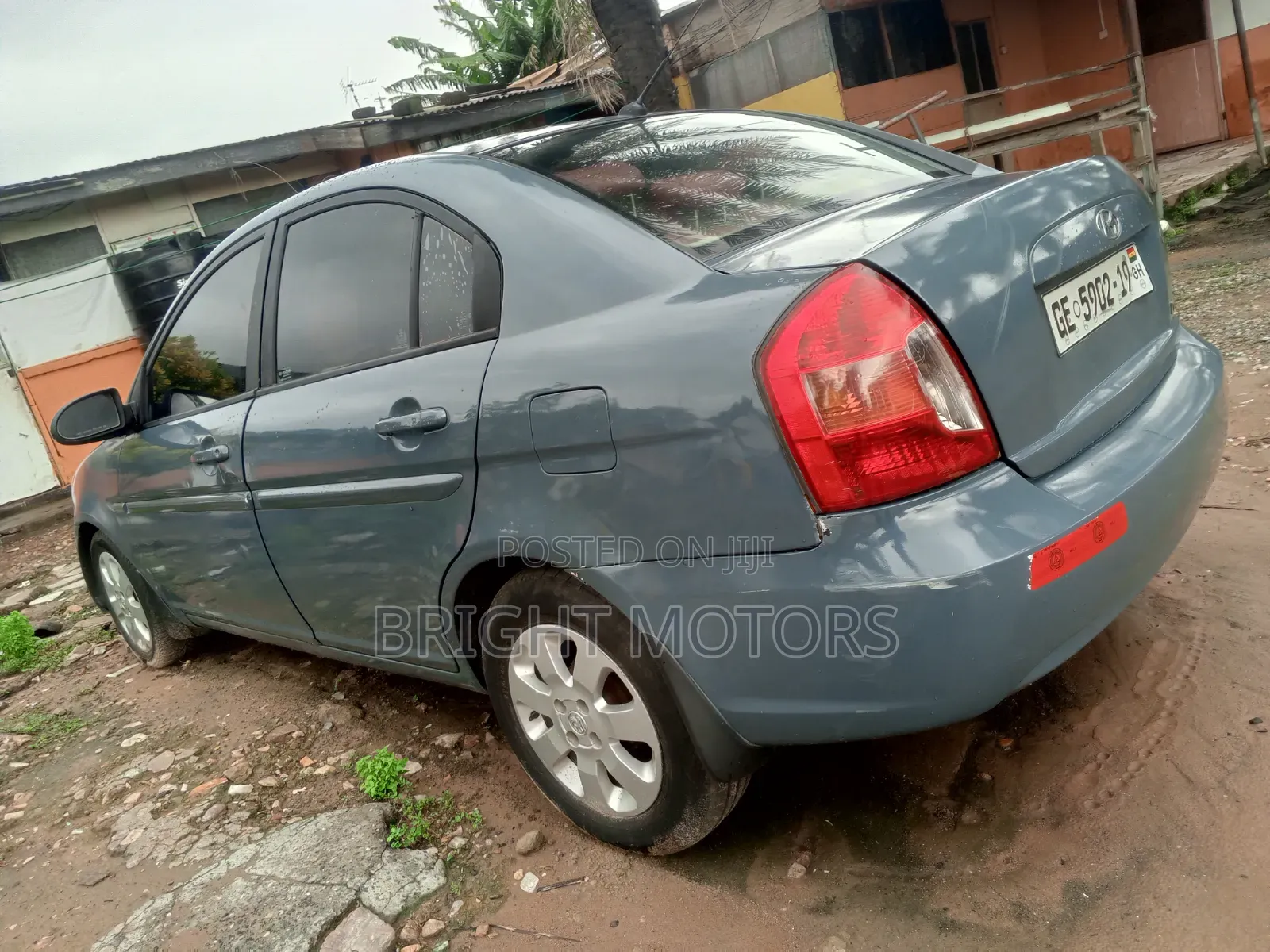 Hyundai Accent 2008 Burgundy