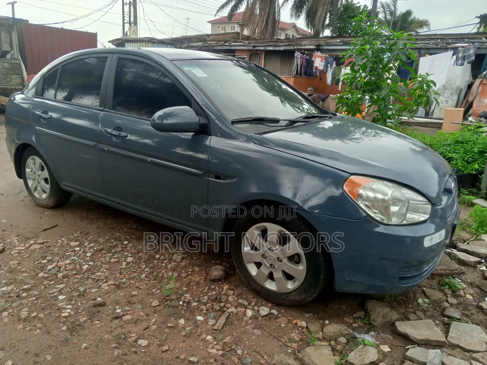 Hyundai Accent 2008 Burgundy
