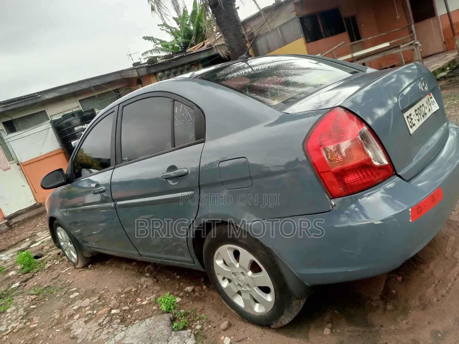 Hyundai Accent 2008 Burgundy