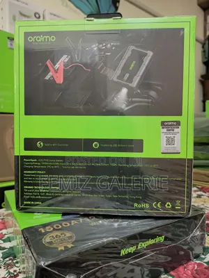 Oraimo Powerspark 1500a 12v Car Jump Starter With 10000mah Power Bank