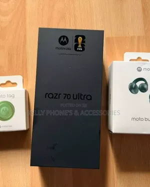 New Motorola Razr 70 Ultra 512 GB Black