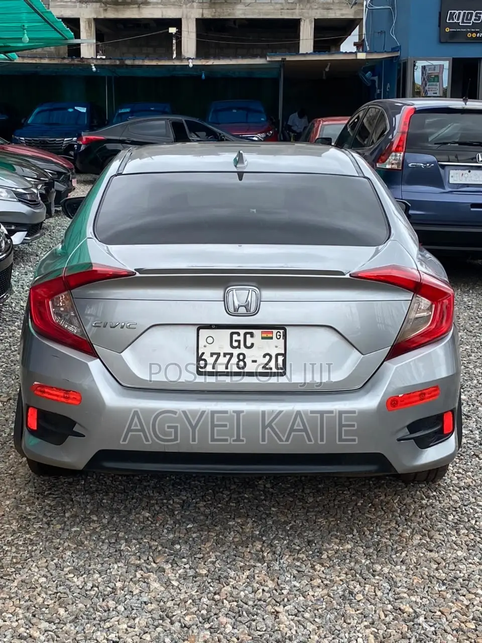 Honda Civic EX-T 2dr Coupe (1.5L 4cyl) 2017 Gray