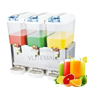 Commercial Triple Drink Juice Dispenser 9l*3 Tier