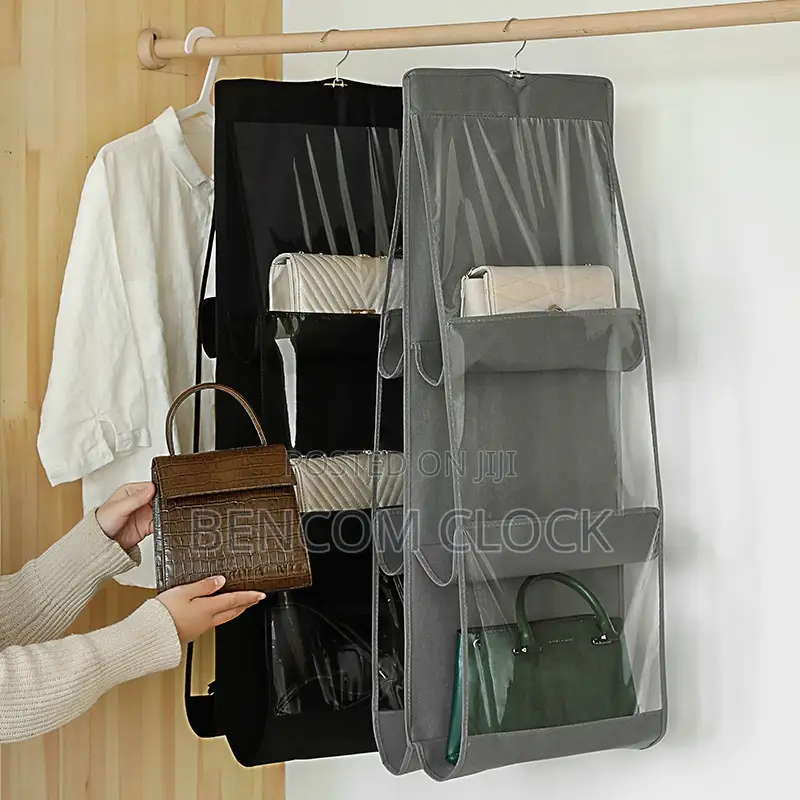 Home Double-Sided Six-Layer Perspective Bag Hanging